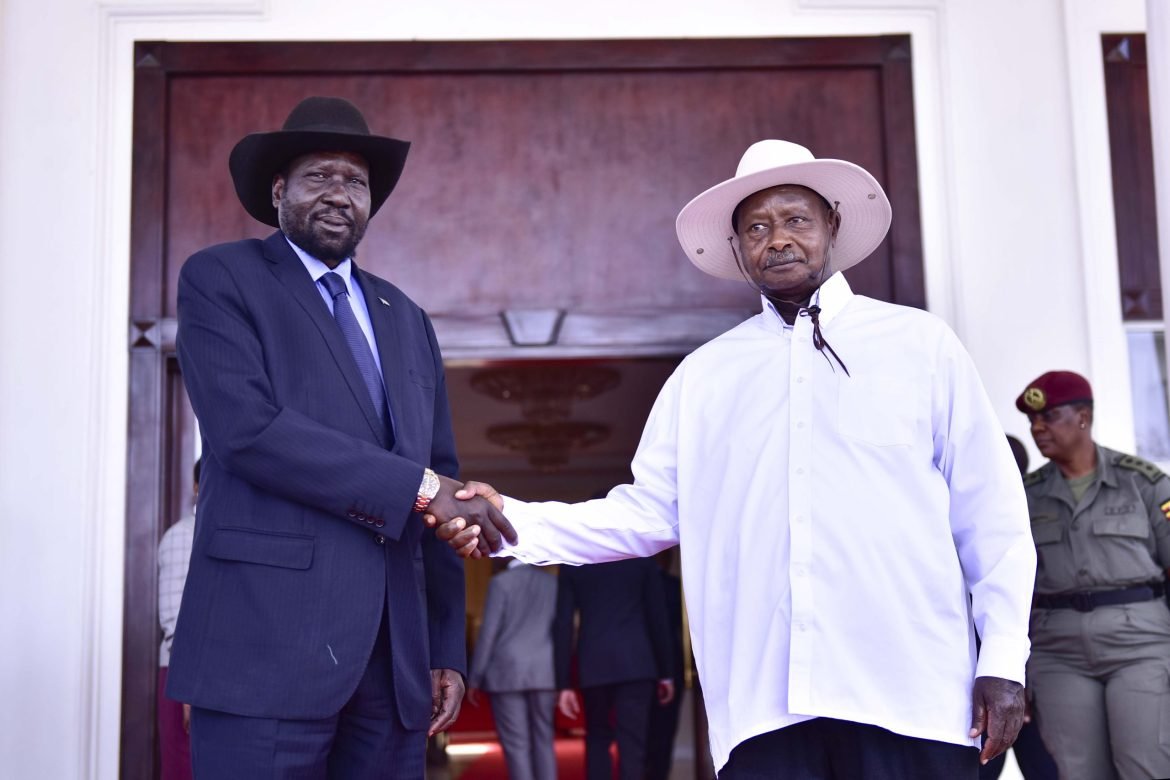 President Yoweri Museveni and his South Sudan counterpart, President Salva Kiir agreed that the affected trucks are returned to the border post to allow for further tests on the maize by the East African Community mobile laboratory starting Friday, 07 July 2023(PHOTO/Courtesy)