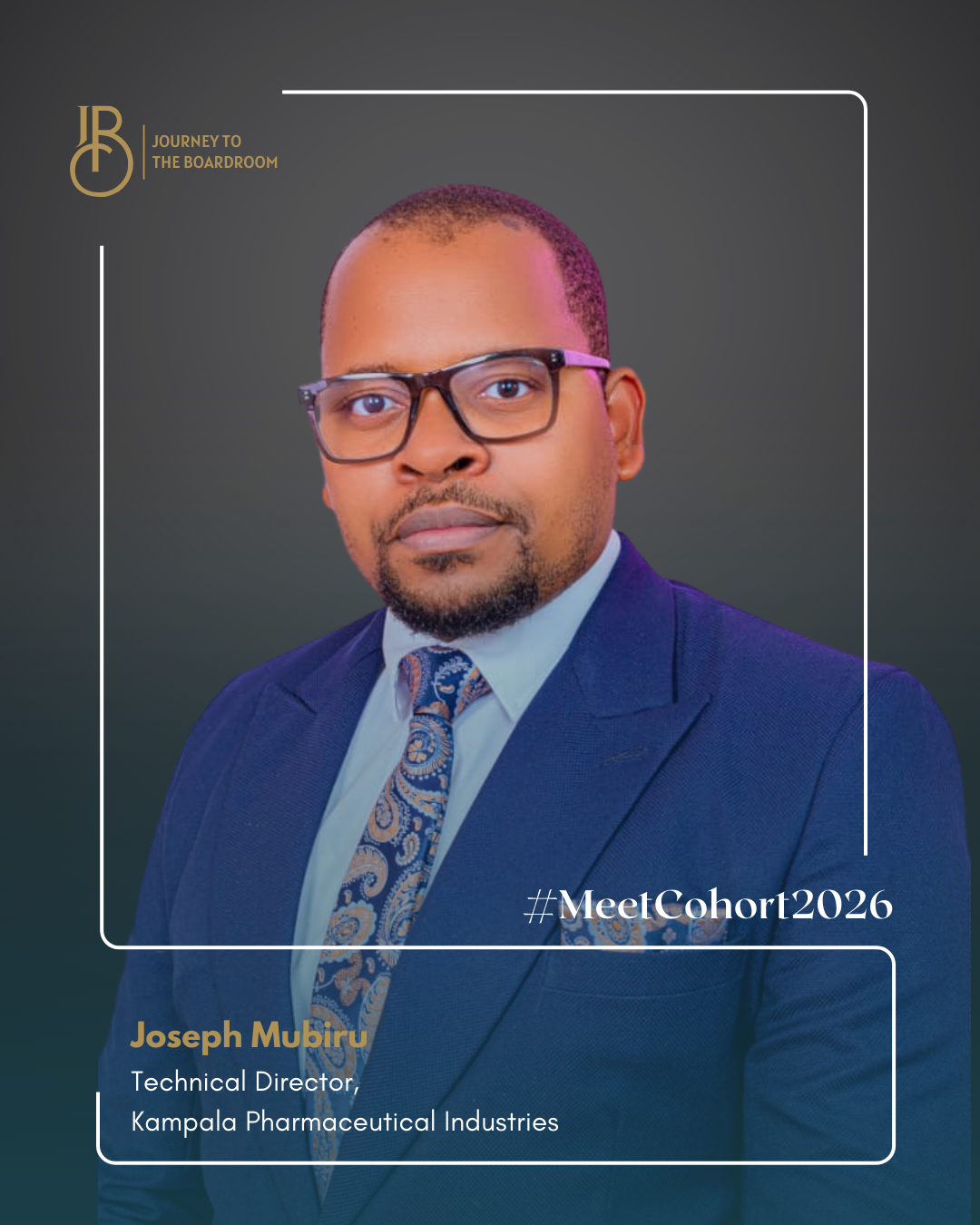 Joseph Mubiru, Technical Director - Kampala Pharmaceutical Industries